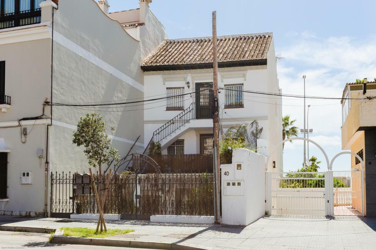 Loft Con Gran Terraza En Primera Linea De Playa 말라가 외부 사진